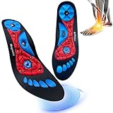 SGQTGIMU Magnetische Einlegesohlen zum Abnehmen 27.5cm Akupressur Einlegesohlen Magnet Einlegesohlen Original für Männer & Frauen (M)-EU 40-43