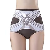 Shaping Shorts Damen Turmalin Bauchweg Unterhose Damen Miederslip Figurformende Miederhose hoher Taille Unterwäsche Miederpant Body Shaper für Frauen Shapewear Bauchkontrolle