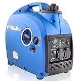 Hyundai HY2000Si 2kW Benzin Wechselrichter Generator 2000W 230V Blau