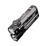 LOOP GEAR SK05 Pro LED-Taschenlampe 4360 Lumen, USB-C wiederaufladbar, 8000mAh Powerbank, IP68 wasserdicht, Spot + Flutlicht, RGB-Beleuchtung, ultrahell für Camping, Angeln, Outdoor und Notfall