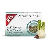 H&S Fenchel-Anis-Kümmel N: Arzneitee Nr. 18 zur Anwendung bei Magen- und Darmbeschwerden, 20 x 2 g