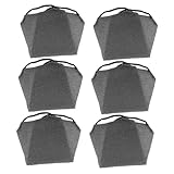 Anneome 6 Stück Nylon Rücken-peelinghandtuch Waschbarer Japanischer Körper-peeling-schrubber für Männer und Frauen Schnelltrocknend Tiefenwirksame Entfernung Abgestorbener Haut Langlebiges