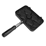 Taiyaki Pan, Waffeleisen aus Aluminium mit Antihaftbeschichtung für die Küche