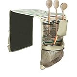 Generico Kühlschrank-Organizer mit 14 Fächern, Seitentür für Kühlschrank, platzsparend, Organizer für Haus, College, Büro, Wohnung