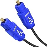 KabelDirekt – TOSLINK-Kabel Slim, optisches Audiokabel – 2m – Glasfaserkabel für Soundbar, 2mm dünn (TOSLINK auf TOSLINK, digitales S/PDIF-Kabel, Stereoanlage/Verstärker, Heimkino, Xbox One/PS4)