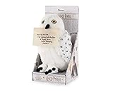 Harry Potter - Hedwig Weiße Eule Kuscheltier mit Magnetischem Umschlag und Display 9'45'/24cm - Superweiche Qualität