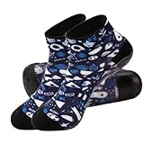 RANDY SUN Sockenschuhe Damen & Herren, Beach Barfußsocken, Schnell Trocknend Strandsocken mit TPE-Sohle, Strandschuhe für Beachvolleyball, Surfen