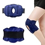 Kühlpads Für Knie Knee Kühlmanschette Knie Mit Klettverschluss Kühlpacks Gel Eisbeutel Wiederverwendbare Gel Kühlpads Für Knieersatzoperation, Knieentspannug, Verletzung, Arthritis, Meniskusriss