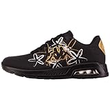 Kappa Unisex Harlem EMB FL Women Sneaker, Schwarz, 38 EU
