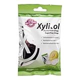 miradent Xylitol Drops Melone 60g | zuckerfreie Lutschbonbons | fruchtiger Geschmack | vegan | glutenfrei | ohne Aspartam, Sorbital, Laktose