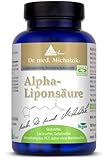 Alpha-Liponsäure Dr. med. Michalzik - 180 vegane Kapseln - je Kapsel 200 mg Alpha-Liponsäure - Kein Siliziumdioxid - Kein Magnesiumstearat - ohne Zusatzstoffe - von Biotikon®