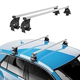 Menabo Dachträger Grundträger für MG MG3 2024-2025 Stahl Grau 2tlg