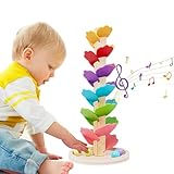 Musikalischer Baum Aus Holz, Regenbogen-musikbaum-Set, Pädagogische Multifunktionale -Spielzeugsicherheit Für Kindergarten, Kinder, Kinder, Kindergarten