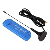 Vitsrisea SDR-Empfänger, RTL2832U Software Defined Radio | Digitaler Breitband-Funkempfänger Für Linux, AM/FM/USB-Tuner Mit Mehrfrequenz-Modi, Frequenzscanner Für Funk- Und Signalverarbeitung