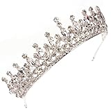 Damen Tiara, Krone für Henna Hochzeit Party, Glitzer Haarschmuck für Braut, Pricess Kronen | Pedro Design, metall