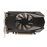 PC Grafikkarte für RADEON HD 7670, Computer Grafikkarte mit Windforce-Kühlsystem Gaming Grafikkarte Gebraucht für 4GB GDDR5 Speicher 128bit PCI Express X16 2.1