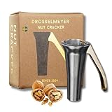 Drosselmeyer Prämie Design Nussknacker - Effektiv auf alle Größen von Nüssen mit minimalem Aufwand Heavy Duty Walnussknacker - Sehr Stark und Robust - Entworfen und hergestellt in Schweden