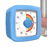 Visueller Timer, mechanischer Countdown-Timer, mechanischer Stoppuhr, Klassenzimmer, Zeitmanagement, pädagogisches Werkzeug, Büro, Meeting, Lesen, Haus, Küche, Prüfung