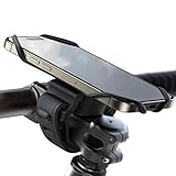 JOYROOM Handyhalterung Fahrrad 2025 Neueste [Silicone Stoßdämpfung] Handyhalterung Motorrad 360° Drehbare Lenker Halter für Rennrad, E Scooter, Kinderwagen, für iPhone Smartphone 4,0-7,2 Zoll