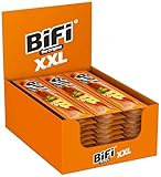 BiFi Original XXL Salami Sticks – 30er Pack (30 x 40g) – Wurst Snack To Go - Luftgetrocknet Fleisch & Wurstwaren Paket - Salami mit Pfeffer, Koriander und Knoblauch - Ideale Knabberbox - Wurstpaket