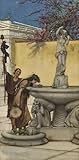 IPLUPJDY Vintage Leinwand Wandkunst Poster Bilder Leinwand Poster Druck Twixt venus und bacchus von lawrence alma tadema Kunst Gemälde für Heimdekoration 60x90cm