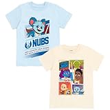 STAR WARS Boba Fett Young Jedi Adventures 2er-Pack T-Shirts für Kleinkinder bis große Kinder, Blau / Beige, 24 Monate