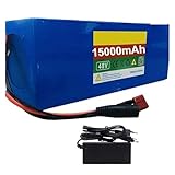 Elektrische fahrrad batterie 13S4P 48v15Ah18650 lithium-batterie pack 13 serie 3 parallel T(13S4PT+DC)