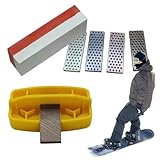 Kantenschärfer-Werkzeug für Ski, verstellbares Schärfset, Skistuning-Werkzeuge, für Skifahren, Wartung, Schärfen für Familienbegeisterte, Outdoor-Sport, Snowboarden, Wintersport