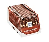 Ritter Sport Voll-Nuss (10 x 100 g), Vollmilchschokolade mit ganzen Haselnüssen, knackig geröstet, hochwertige Nuss-Schokolade