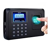 Ksaipx Synchronisationsmaschine für Mitarbeiter Fingerabdruck-Abdrücke von Unternehmen, 1000 Benutzerkapazitäten, 60.000 Aufzeichnungen, U-Disk-Export und mehrsprachiger Unterstützung