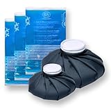 IEA Medical Bundle: Kalt Warm Kompressen 12x20 cm & Eisbeutel-Set, Kühlkompresse & Wärmekompresse zur Schmerzlinderung, Kältetherapie und Wärmetherapie