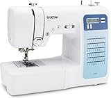 Brother FS60x Elektronische Nähmaschine mit 60 Stichen (nützlich, elastisch, dekorativ), automatische Nähen, Multifunktionsdisplay