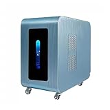 ASHLGQB H2-Inhalationsgerät, 300–1800 ml/min Wasserstoff-Ateminhalationsgerät, hohe Reinheit 99,999%, mit 360 ° -Universalrolle, für die Naseninhalation 900ml/min