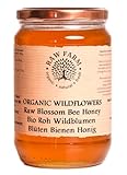 900 g Bio, Roher Wildblumenhonig, direkt vom Imker (900, Wildblumen Honig)