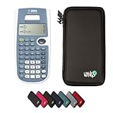 TI-30XS MultiView Taschenrechner inklusive Schutztasche von WYNGS in Schwarz - Basic Set