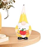 Gkumgwo Kunstharz Weihnachtsgnome | Saisonale Gesichtslose Puppe Dekoration | Gesichtslose Puppen Bastelarbeiten | Für Innenbereich Bücherregal Feierlichkeiten Party Versammlung Schreibtisch Zuhause