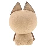 Angoily Tierornamente Aus Holz Kreatives Ornament Blank Unglasiert Katzenformen Dekoration Heimbemalung Tierornament Bemalbar Unvollendet Süße Kleine Katze Holzhandwerk