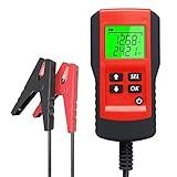 Batterietester, Batterieprüfgerät 12V Autobatteriespannungsprüfer CCA Detektorinter Widerstandstestinstrument AE300. Scanner-Tool for LKW-Auto