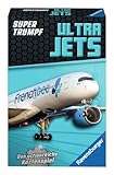 Ravensburger Kartenspiel, Supertrumpf Ultra Jets 20691, Quartett und Trumpf-Spiel für Technik-Fans ab 7 Jahren