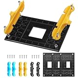 DeJivsin 3 Backplate für AM4, AM4 Backplate CPU, Bracket Plastic, Retention Mount Modul CPU Backplate, Backplate Lüfter-Kühler-Halterung für Wasser