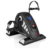 Sport-Tec Arm- und Beintrainer,Home Fitness, Pedaltrainer, Ausdauertraining, Mini Bike, Senioren, Fitnesstrainer motorgestützt mit Display