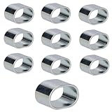 10x Würgeklemme 6mm Presshülsen Seilklemme Expanderseil Planenseil PKW Anhänger