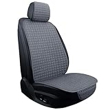 GOPC Autositzbezüge,kompatibel mit Toyota Landcruiser, Abdeckungen Sitzschützer,A-Grey