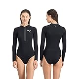 PUMA Damen Puma dames lagarm overpak Long sleeve surf suit, Schwarz, M EU