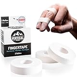 VERTICAL FELLOWS® 3 Rollen Klettertape 1,5cm breit - DERMATEST sehr gut - mit PDF Tapeanleitung - ideales Fingertape für Klettern Bouldern Kraftsport Volleyball Handball Kampfsport