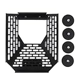 Magnetische Autodachhalterung für Satelliten, mehrfach winkelverstellbar, langlebige Satellitenschüsselhalterung aus Aluminiumlegierung für Wohnmobile mit Metalldach und Fahrzeug