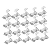 GALPADA 20 Stück Metallregalclips Einstellbare Unterstützung für Schrankregale Robuste Halterungen für Metallschränke für Büroorganisation und Flexible Ablageoptimierung