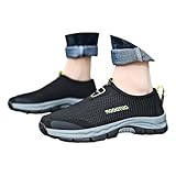 Sneaker Herren Sommer Sportschuhe Retro Mode Herrenschnürer Slip on Sneaker Atmungsaktiv Sportlich Handballschuhe Fitness Tennis Laufschuhe Frauen Gesundheitsschuhe Schlupfschuhe
