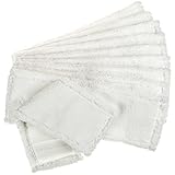 SIDCO Wischmopp 10 x Bezug Bodenwischer Ersatz Mopp Microfaser Profi Wischer Bezug 40 cm