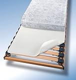 Schwar Textilien Matratzenschoner Matratzenunterlage Lattenrostauflage Noppen Unterlage 90x200 cm